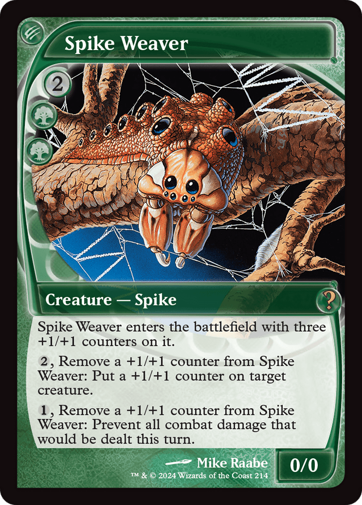 Spike Weaver (Future Sight) [Mystery Booster 2] MTG Single Magic: The Gathering  | Multizone: Comics And Games