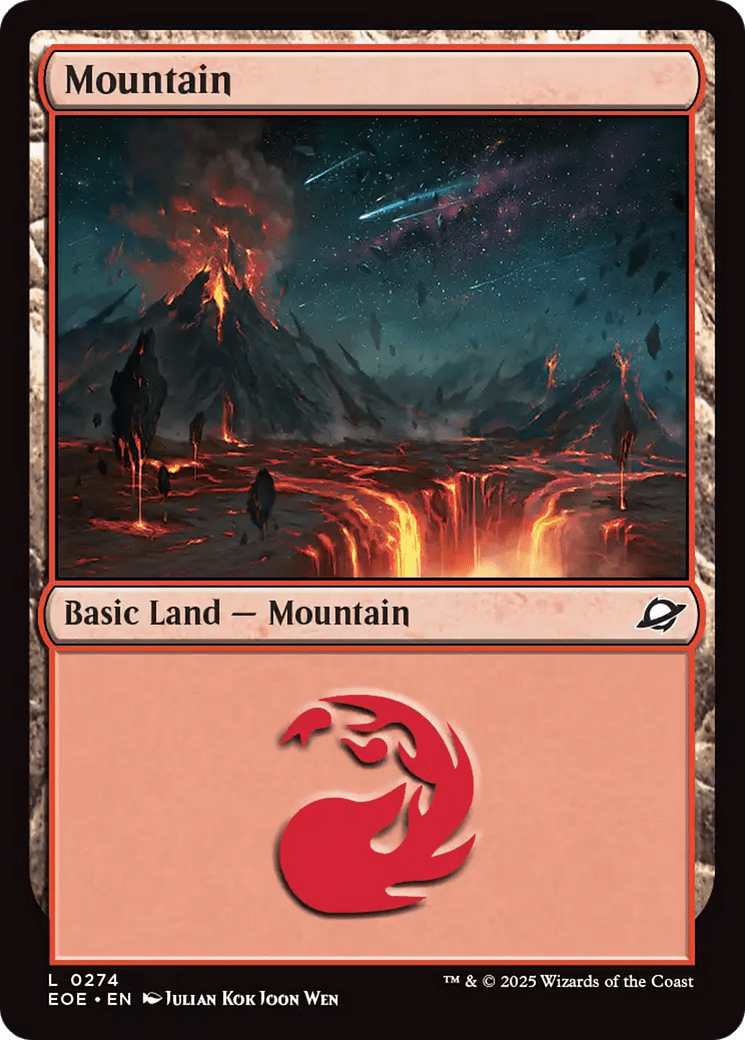 Mountain (0274) [Edge of Eternities] MTG Single Magic: The Gathering  | Multizone: Comics And Games