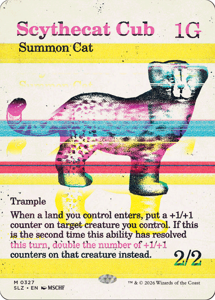 Scythecat Cub (0327) [Secret Lair x MSCHF: The Zeta Set] | Multizone: Comics And Games