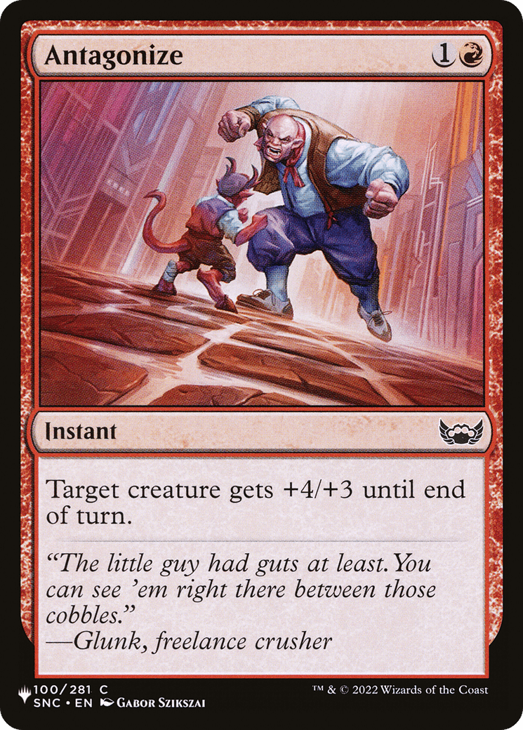 Antagonize [The List] MTG Single Magic: The Gathering  | Multizone: Comics And Games