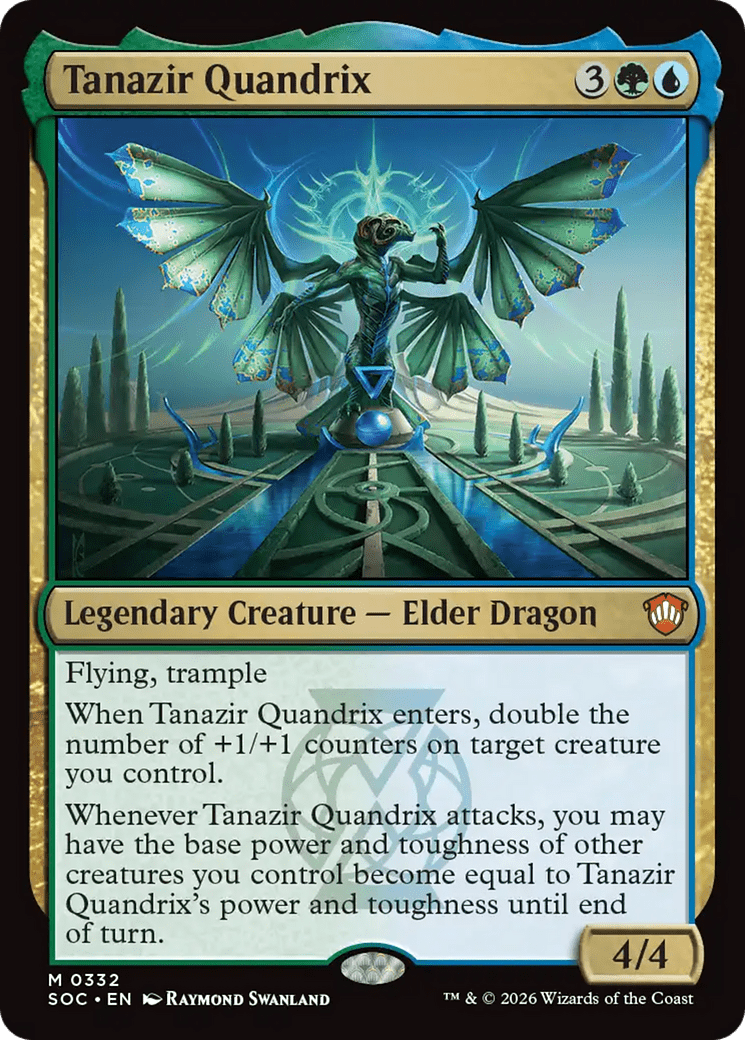 Tanazir Quandrix [Secrets of Strixhaven Commander] MTG Single Magic: The Gathering  | Multizone: Comics And Games