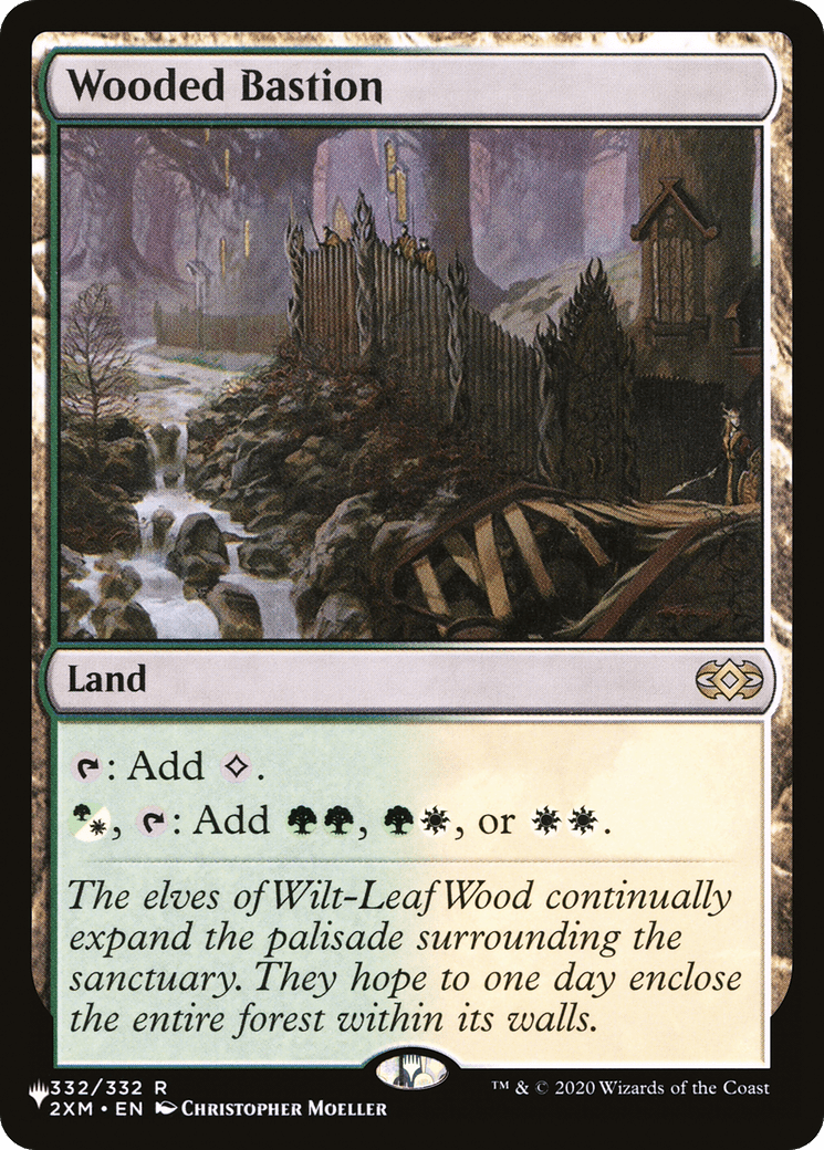 Wooded Bastion [The List] MTG Single Magic: The Gathering  | Multizone: Comics And Games