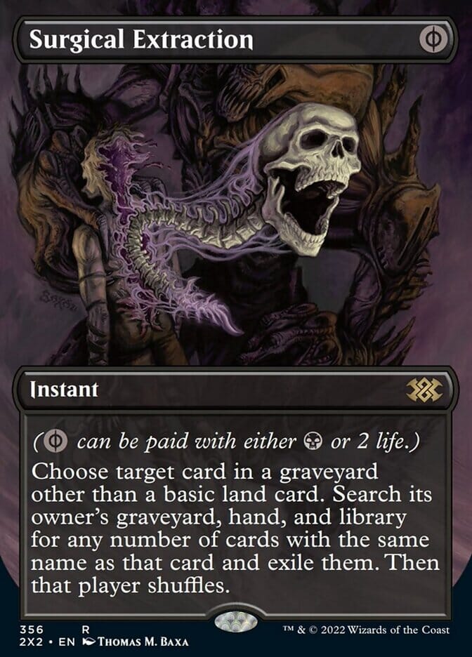 Surgical Extraction (Borderless Alternate Art) [Double Masters 2022] MTG Single Magic: The Gathering  | Multizone: Comics And Games