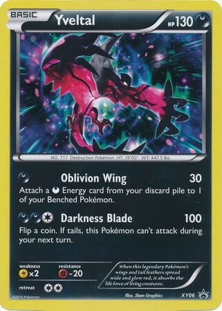 Yveltal (XY06) (Jumbo Card) [XY: Black Star Promos] Pokemon Single Pokémon  | Multizone: Comics And Games