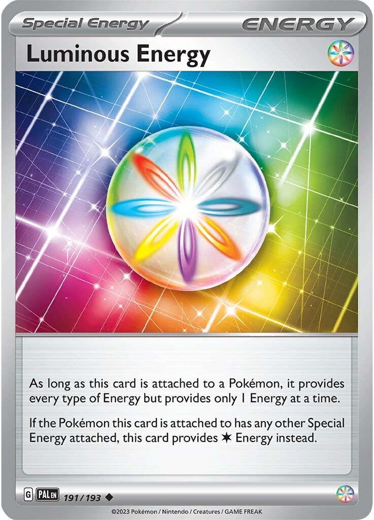 Luminous Energy (191/193) [Scarlet & Violet: Paldea Evolved] Pokemon Single Pokémon  | Multizone: Comics And Games