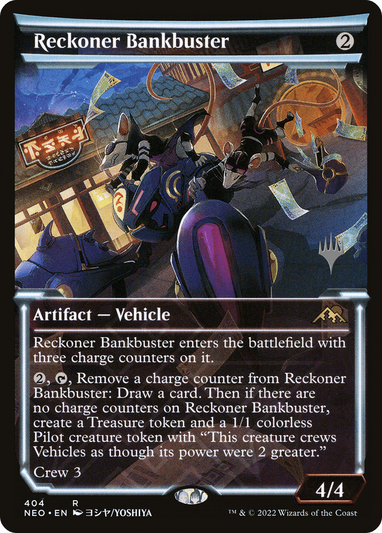 Reckoner Bankbuster (Showcase) [The Brothers' War Promos] MTG Single Magic: The Gathering  | Multizone: Comics And Games