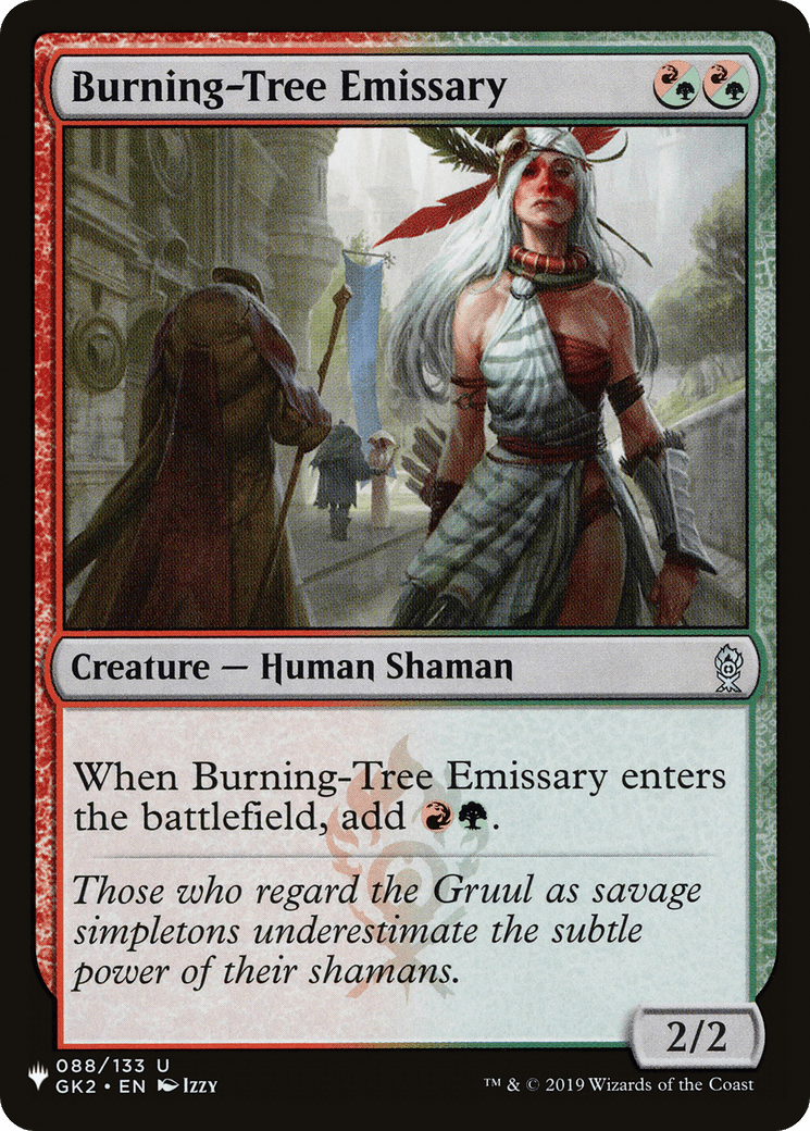 Burning-Tree Emissary [The List] MTG Single Magic: The Gathering  | Multizone: Comics And Games