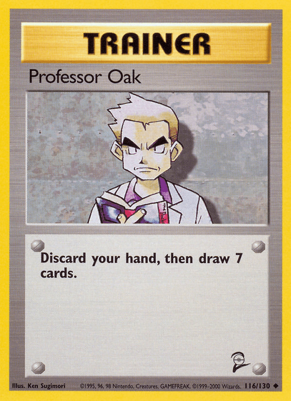 Professor Oak (116/130) [Base Set 2] Pokemon Single Pokémon  | Multizone: Comics And Games