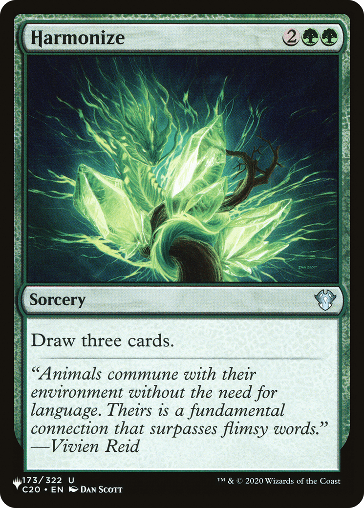 Harmonize [Secret Lair: From Cute to Brute] MTG Single Magic: The Gathering  | Multizone: Comics And Games