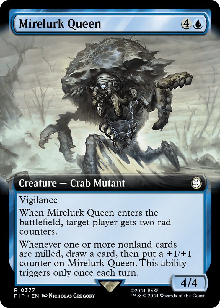 Mirelurk Queen (Extended Art) [Fallout] MTG Single Magic: The Gathering  | Multizone: Comics And Games