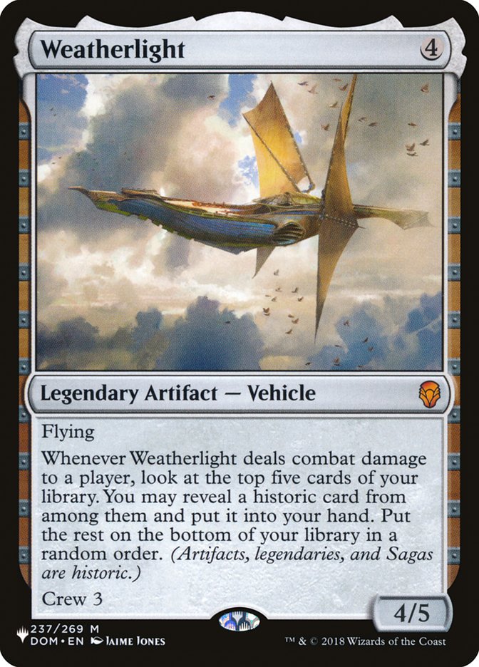 Weatherlight [The List] MTG Single Magic: The Gathering  | Multizone: Comics And Games