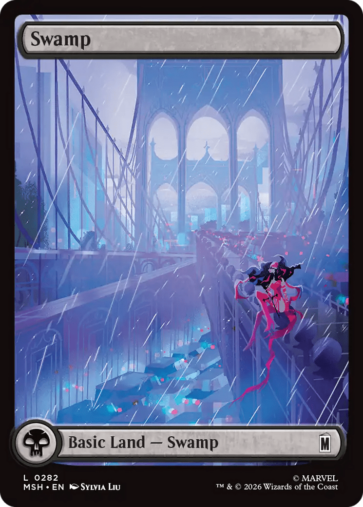 Swamp (0282) [Marvel Super Heroes] MTG Single Magic: The Gathering  | Multizone: Comics And Games