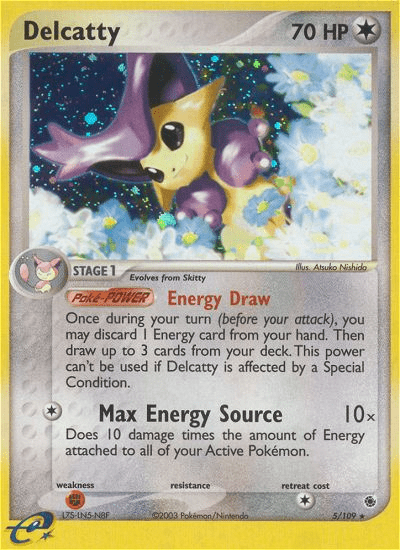 Delcatty (5/109) [EX: Ruby & Sapphire] Pokemon Single Pokémon  | Multizone: Comics And Games