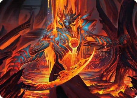 Free From Flesh Art Card [Phyrexia: All Will Be One Art Series] MTG Single Magic: The Gathering  | Multizone: Comics And Games
