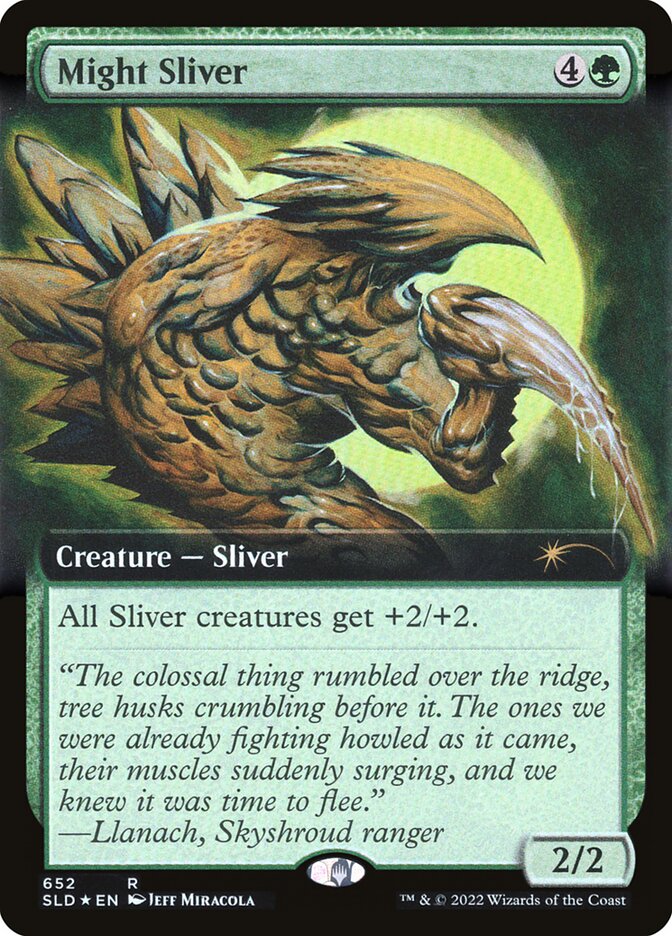 Might Sliver (Extended Art) [Secret Lair Drop Promos] | Multizone: Comics And Games