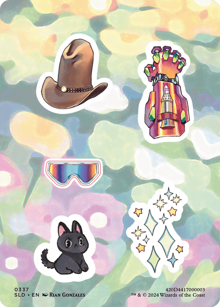 Sticker Sheet (0337) [Secret Lair Drop Series] MTG Single Magic: The Gathering  | Multizone: Comics And Games