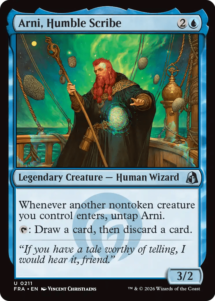 Arni, Humble Scribe [Reality Fracture] MTG Single Magic: The Gathering  | Multizone: Comics And Games