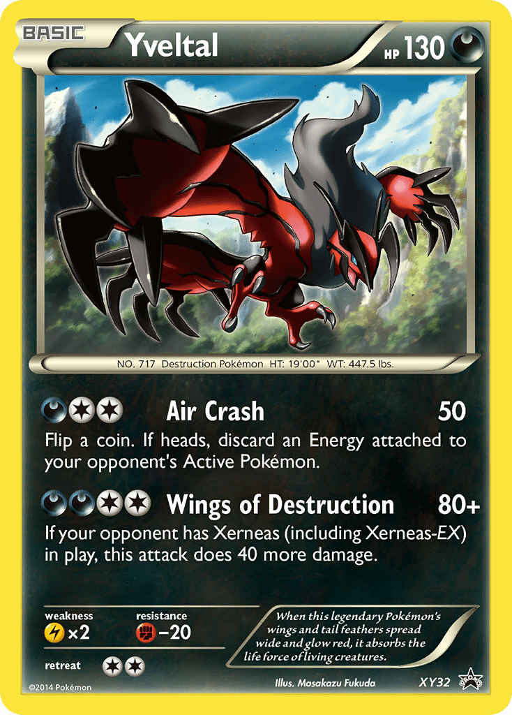 Yveltal (XY32) [XY: Black Star Promos] Pokemon Single Pokémon  | Multizone: Comics And Games
