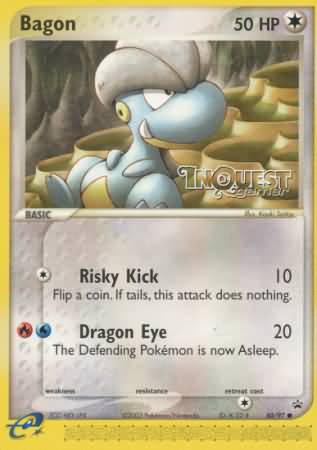 Bagon (50/97) (InQuest) [League & Championship Cards] Pokemon Single Pokémon  | Multizone: Comics And Games