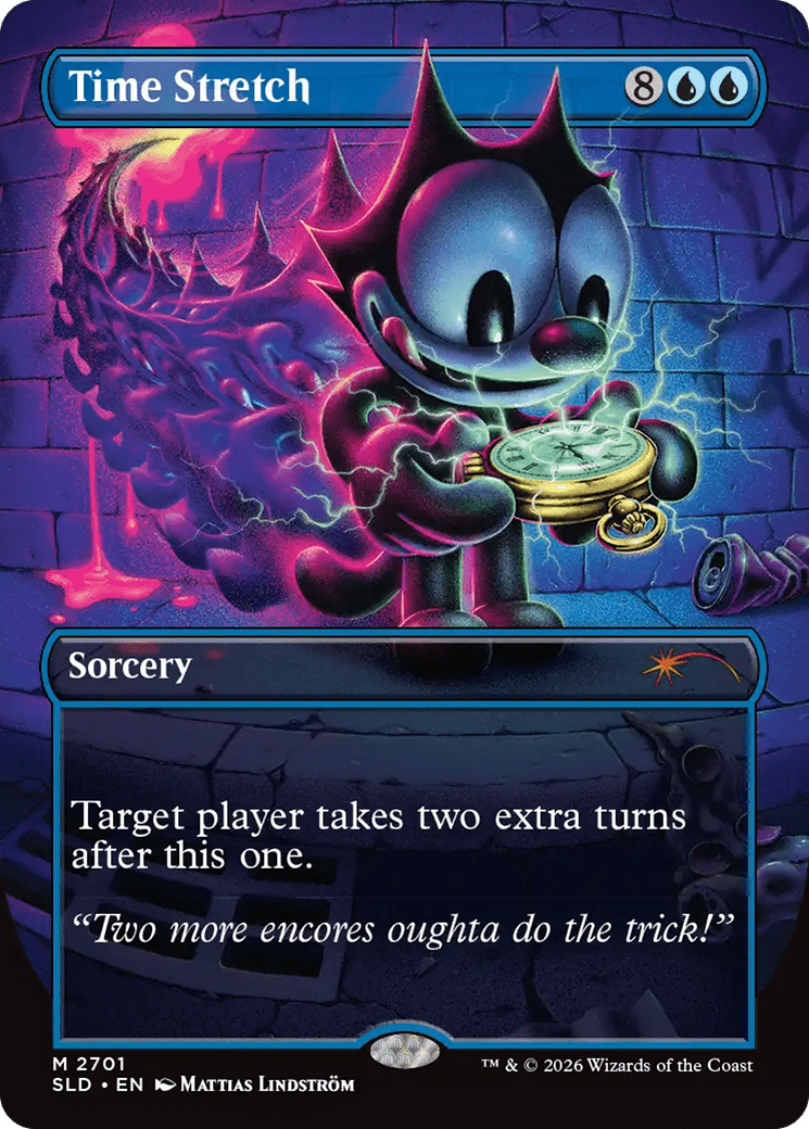 Time Stretch (2701) [Secret Lair Drop Series] MTG Single Magic: The Gathering  | Multizone: Comics And Games