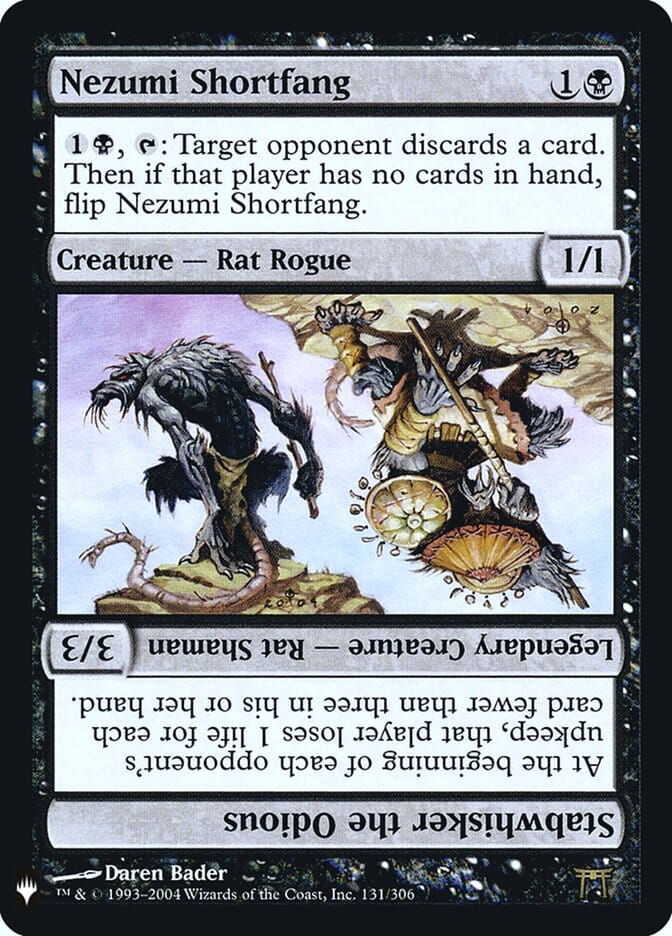 Nezumi Shortfang // Stabwhisker the Odious [Mystery Booster] MTG Single Magic: The Gathering  | Multizone: Comics And Games