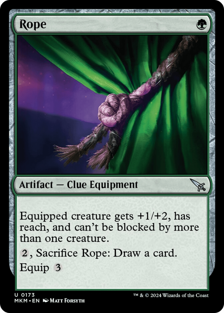 Rope [Murders at Karlov Manor] MTG Single Magic: The Gathering  | Multizone: Comics And Games