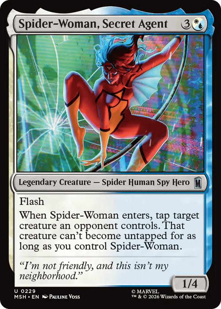 Spider-Woman, Secret Agent [Marvel Super Heroes] MTG Single Magic: The Gathering  | Multizone: Comics And Games