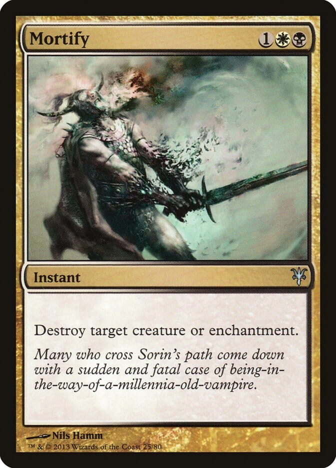Mortify [Duel Decks: Sorin vs. Tibalt] MTG Single Magic: The Gathering  | Multizone: Comics And Games