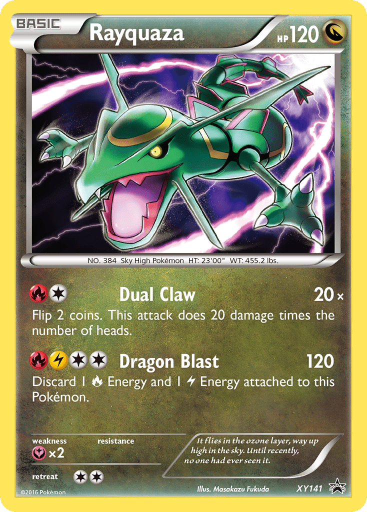 Rayquaza (XY141) [XY: Black Star Promos] Pokemon Single Pokémon  | Multizone: Comics And Games