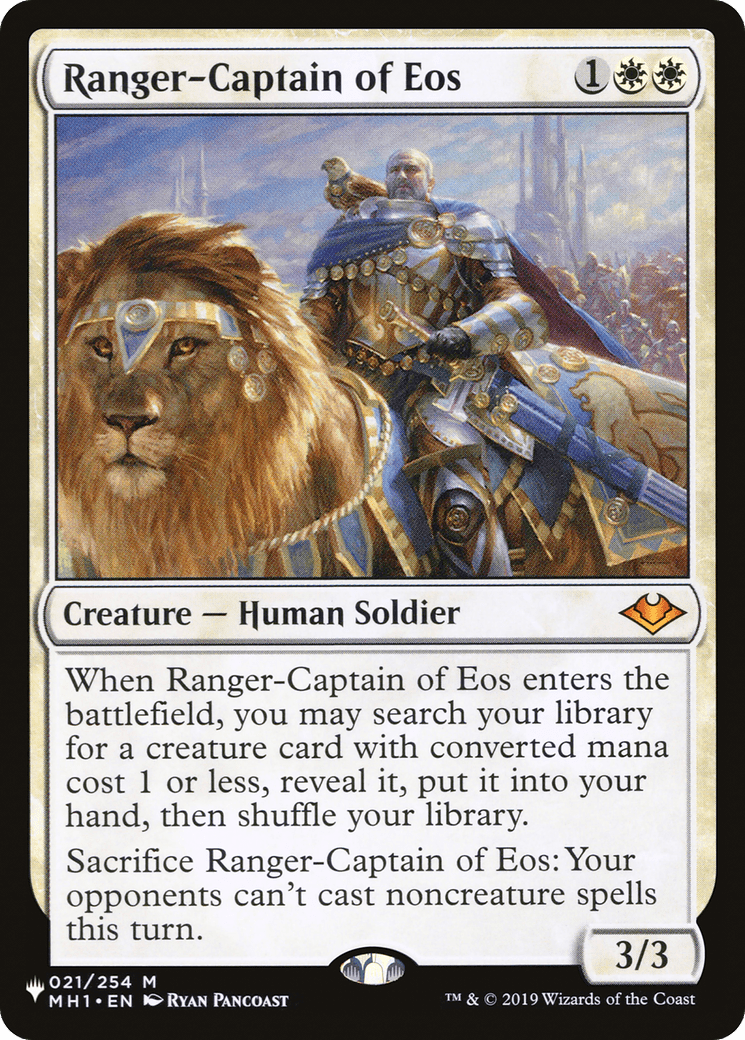 Ranger-Captain of Eos [The List] MTG Single Magic: The Gathering  | Multizone: Comics And Games