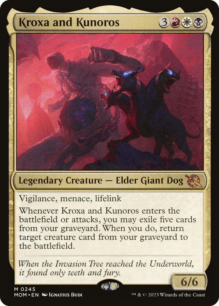 Kroxa and Kunoros [March of the Machine] MTG Single Magic: The Gathering  | Multizone: Comics And Games