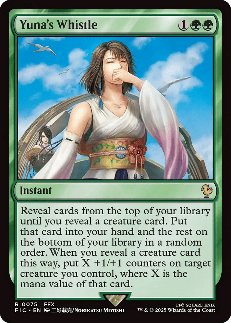 Yuna's Whistle [FINAL FANTASY Commander] MTG Single Magic: The Gathering  | Multizone: Comics And Games