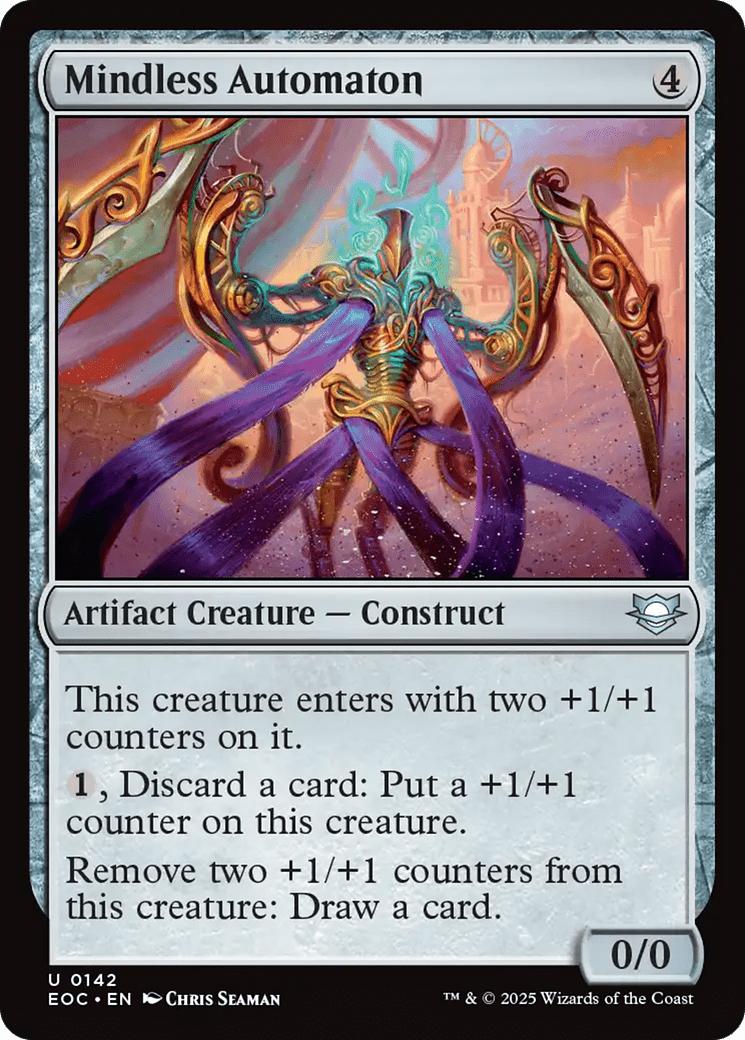 Mindless Automaton [Edge of Eternities Commander] MTG Single Magic: The Gathering  | Multizone: Comics And Games