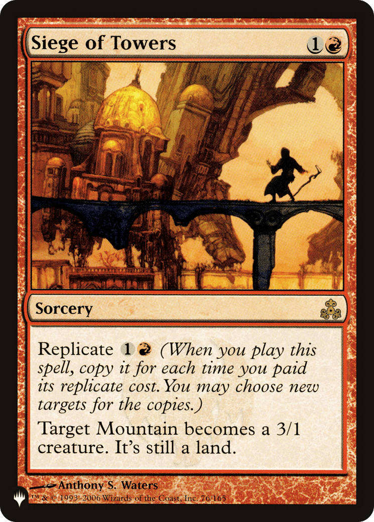 Siege of Towers [The List] MTG Single Magic: The Gathering  | Multizone: Comics And Games