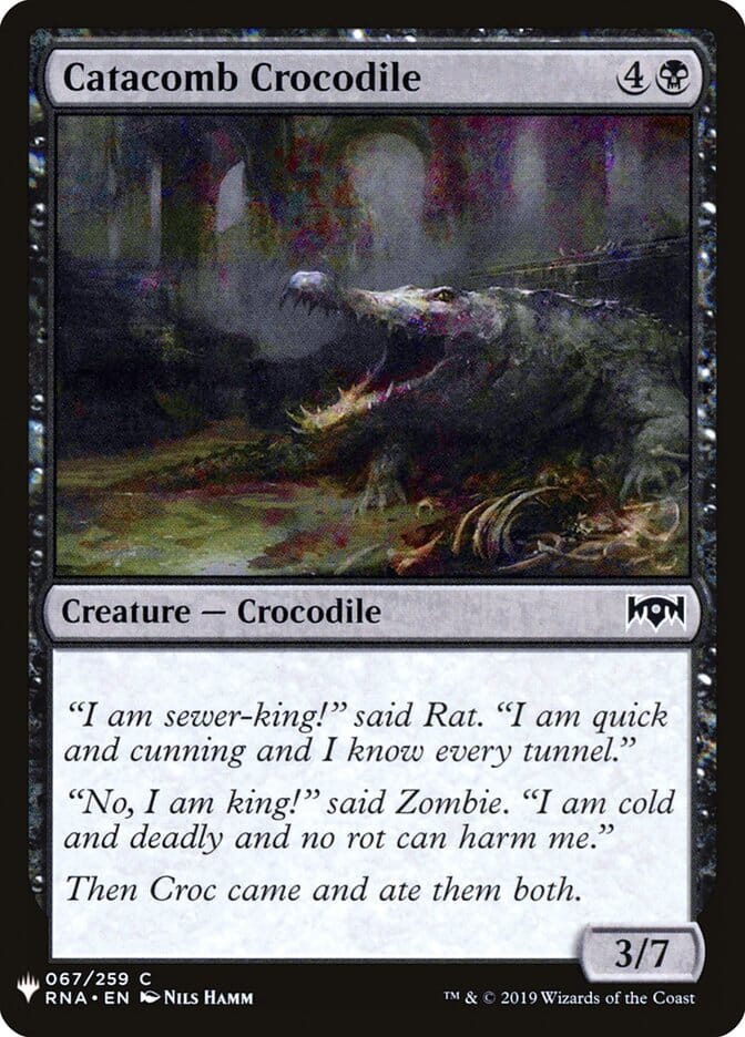 Catacomb Crocodile [Mystery Booster] MTG Single Magic: The Gathering  | Multizone: Comics And Games