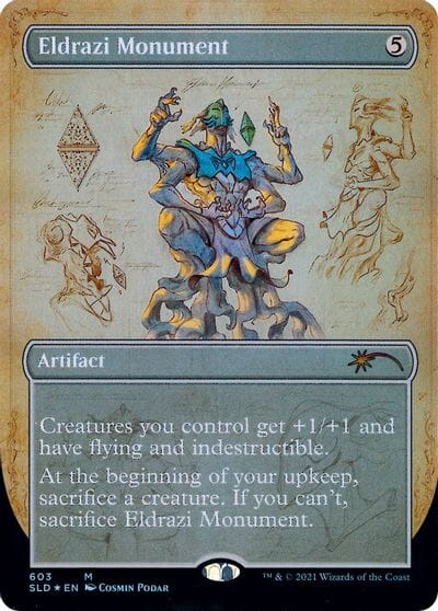 Eldrazi Monument (Blueprint) [Secret Lair Drop Promos] MTG Single Magic: The Gathering  | Multizone: Comics And Games