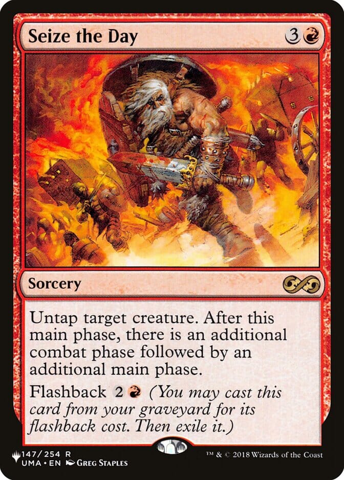 Seize the Day [Secret Lair: Heads I Win, Tails You Lose] MTG Single Magic: The Gathering  | Multizone: Comics And Games