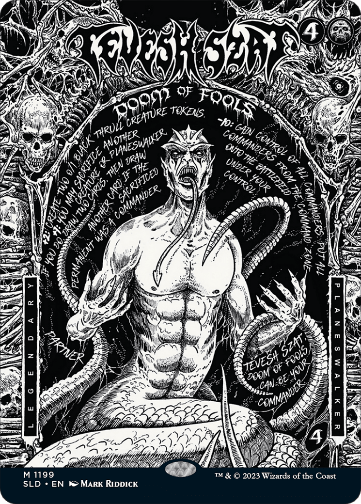 Tevesh Szat, Doom of Fools [Secret Lair Drop Series] MTG Single Magic: The Gathering  | Multizone: Comics And Games