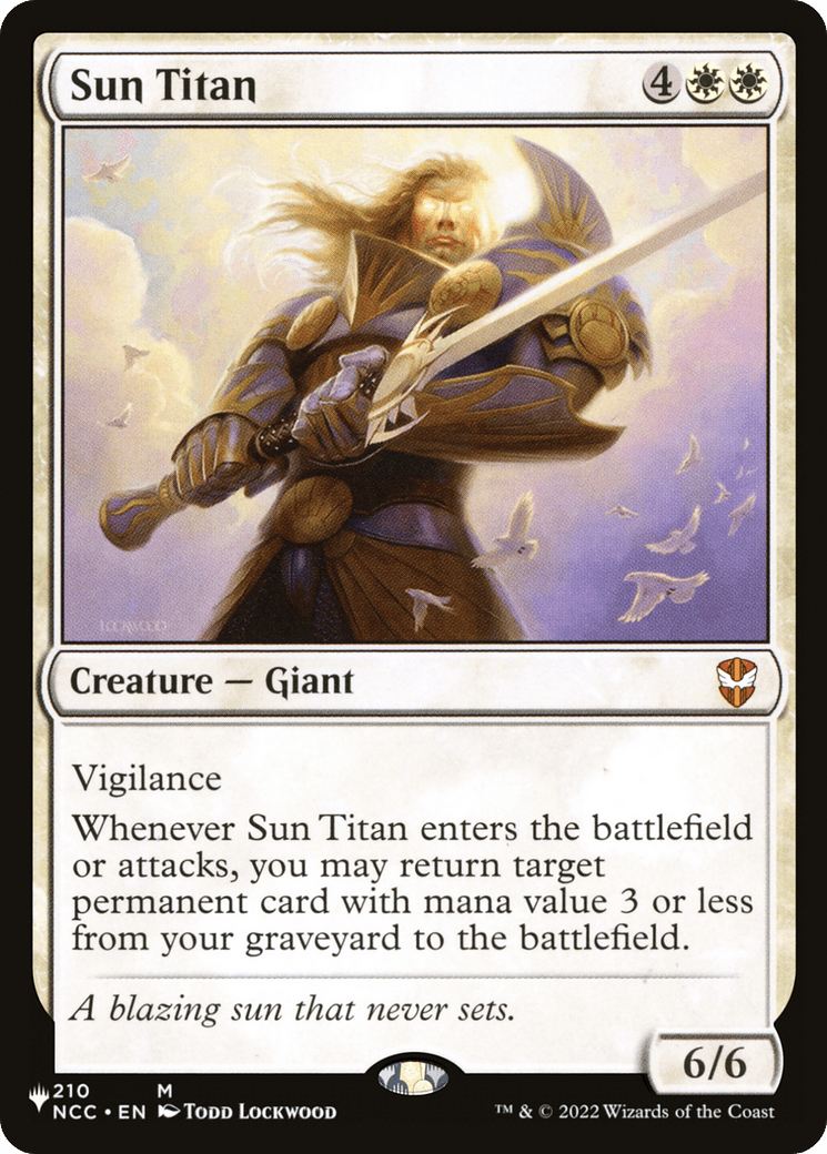 Sun Titan (NCC) [The List] MTG Single Magic: The Gathering  | Multizone: Comics And Games