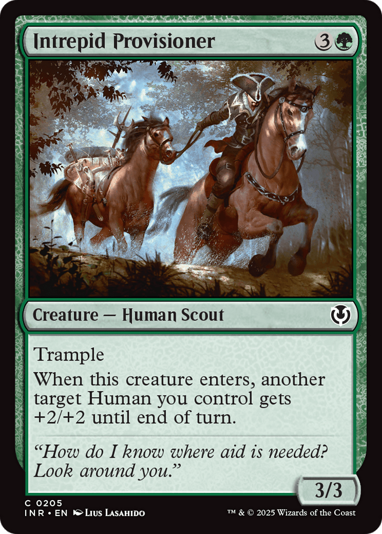 Intrepid Provisioner [Innistrad Remastered] MTG Single Magic: The Gathering  | Multizone: Comics And Games