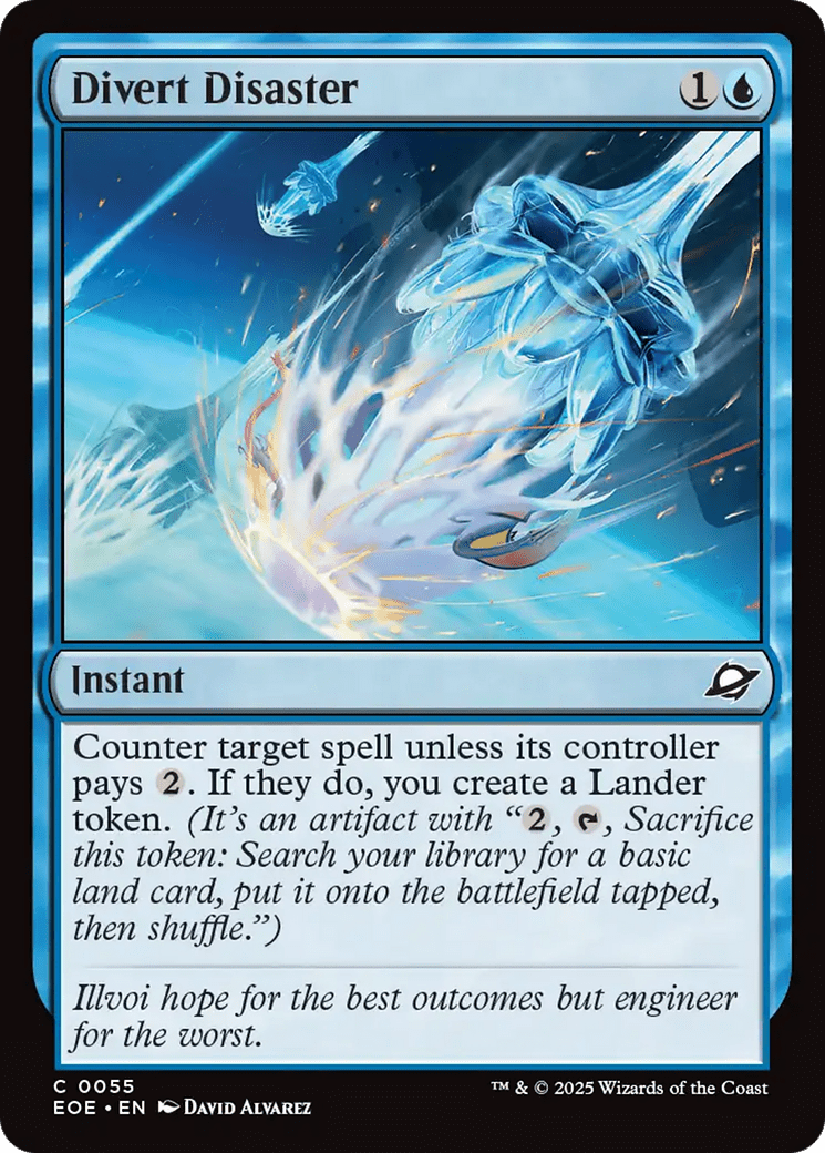 Divert Disaster [Edge of Eternities] MTG Single Magic: The Gathering  | Multizone: Comics And Games