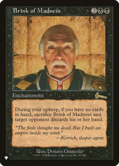 Brink of Madness [The List] MTG Single Magic: The Gathering  | Multizone: Comics And Games