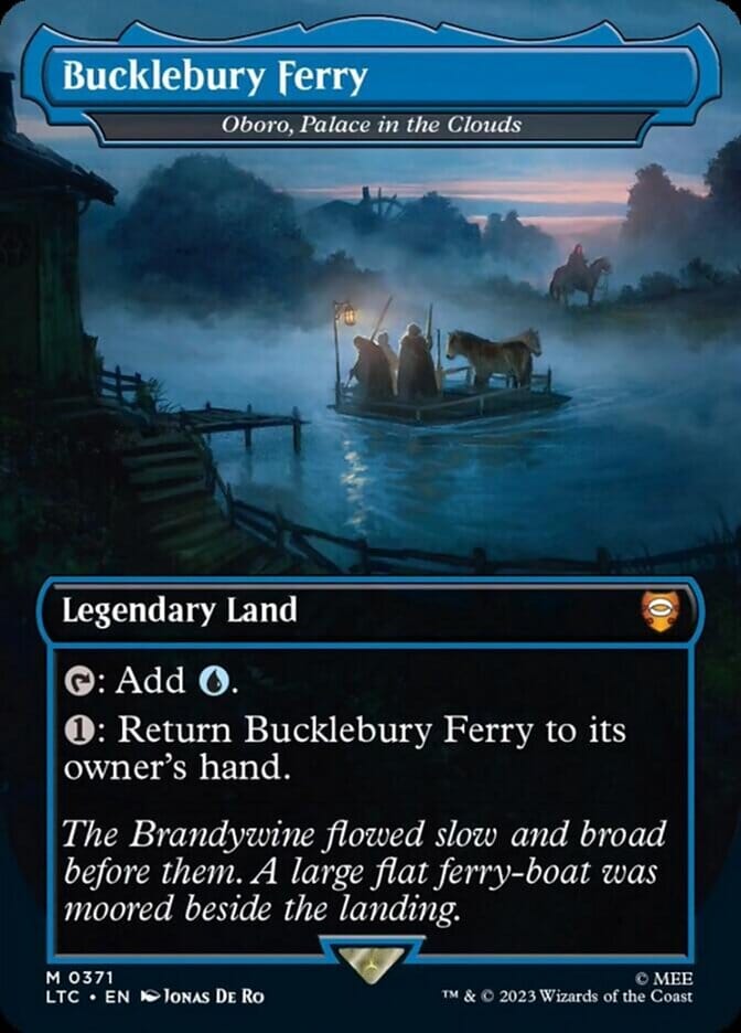 Bucklebury Ferry - Oboro, Palace in the Clouds [The Lord of the Rings: Tales of Middle-Earth Commander] MTG Single Magic: The Gathering  | Multizone: Comics And Games