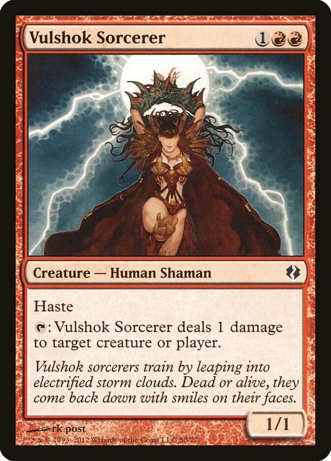Vulshok Sorcerer [Duel Decks: Venser vs. Koth] MTG Single Magic: The Gathering  | Multizone: Comics And Games