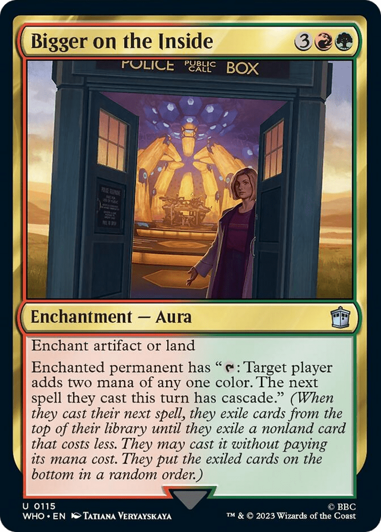 Bigger on the Inside [Doctor Who] MTG Single Magic: The Gathering  | Multizone: Comics And Games