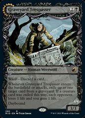 Graveyard Trespasser // Graveyard Glutton (Showcase Equinox) [Innistrad: Midnight Hunt] MTG Single Magic: The Gathering  | Multizone: Comics And Games