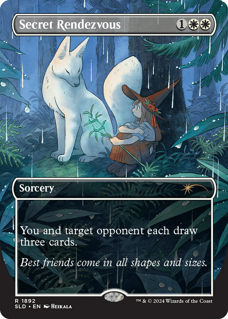 Secret Rendezvous (Rainbow Foil) [Secret Lair Drop Series] MTG Single Magic: The Gathering  | Multizone: Comics And Games