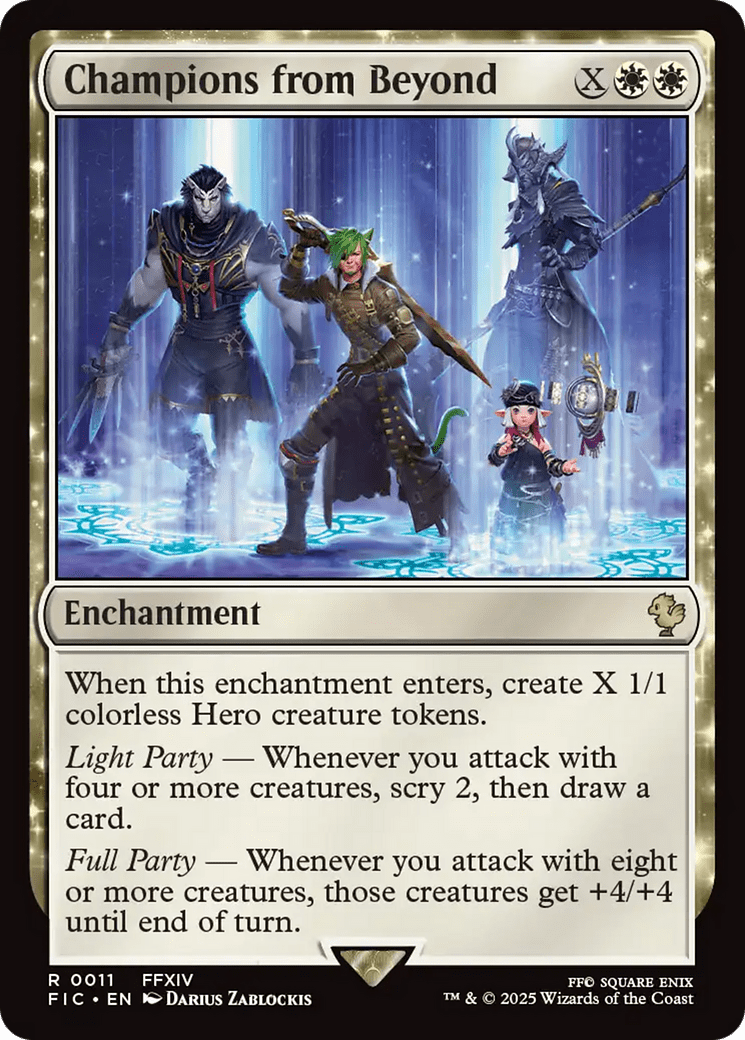 Champions from Beyond [FINAL FANTASY Commander] MTG Single Magic: The Gathering  | Multizone: Comics And Games
