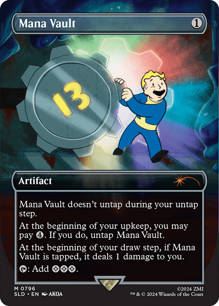 Mana Vault [Secret Lair Drop Series] MTG Single Magic: The Gathering  | Multizone: Comics And Games
