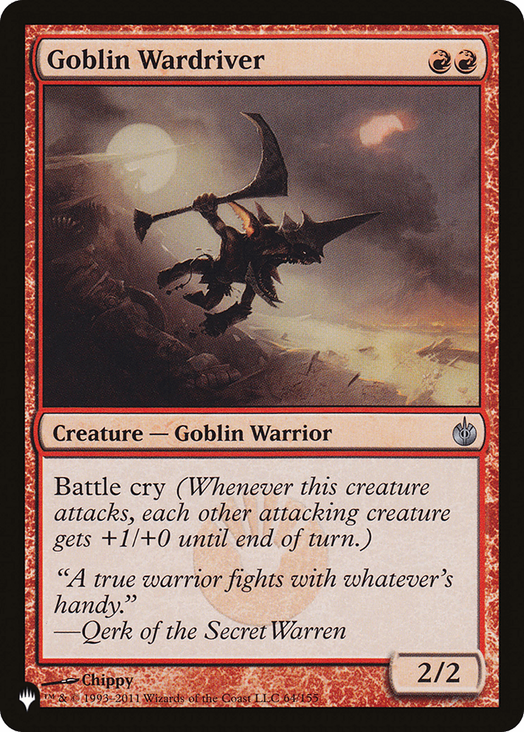 Goblin Wardriver [The List] MTG Single Magic: The Gathering  | Multizone: Comics And Games